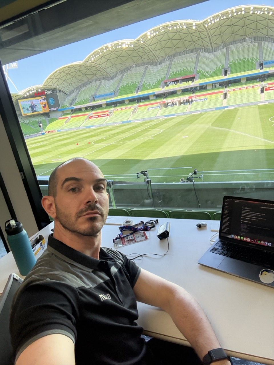 Ale Arbizzani at AAMI Park